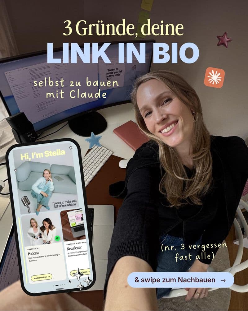 3 Gründe, deine Link in Bio selbst zu bauen, Slide 1 von 7