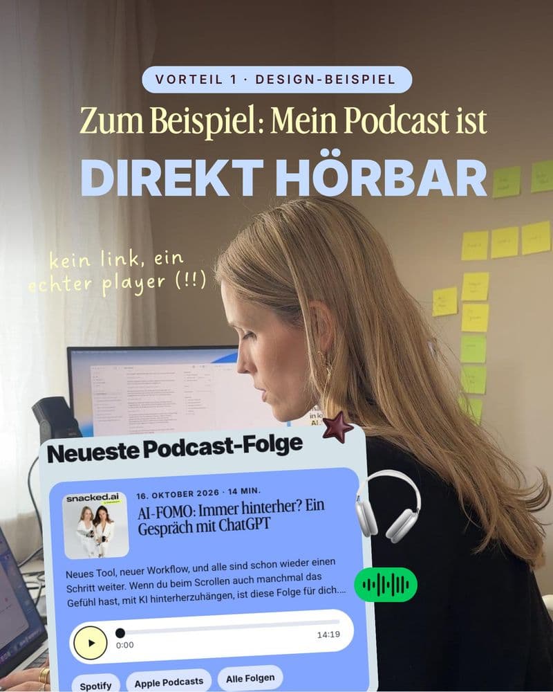 3 Gründe, deine Link in Bio selbst zu bauen, Slide 4 von 7