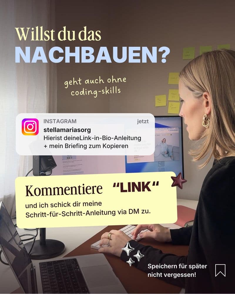 3 Gründe, deine Link in Bio selbst zu bauen, Slide 7 von 7