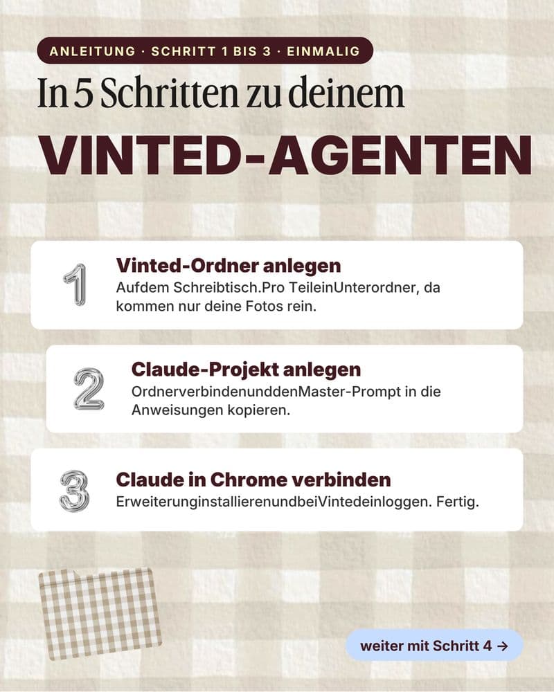 Mein Vinted-Agent, Slide 4 von 7