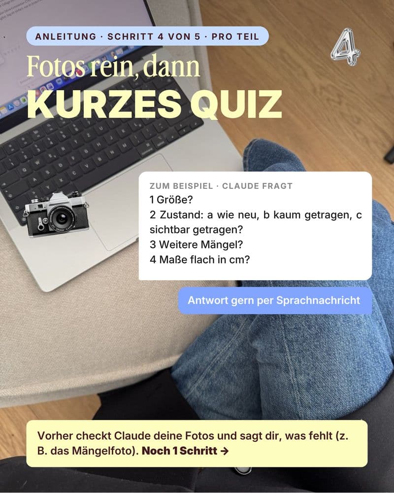 Mein Vinted-Agent, Slide 5 von 7